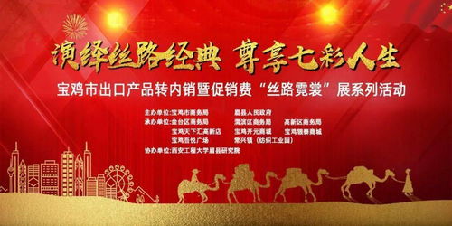 宝鸡市举办出口产品转内销暨促消费‘丝路霓裳’服装展系列活动启动仪式